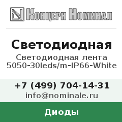 Диод Светодиодная лента 5050-30leds/m-IP66-White